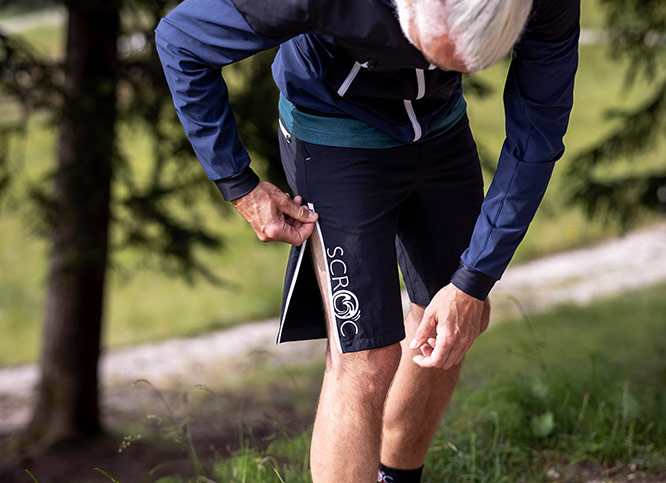 Wanderhose Herren mit Reißverschluss an den Beinen - SCROC