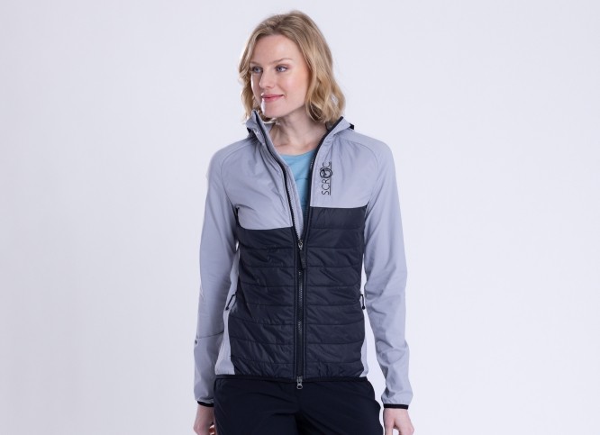 Wanderjacke Damen aus Merinowolle, kein Schweißgeruch von SCROC