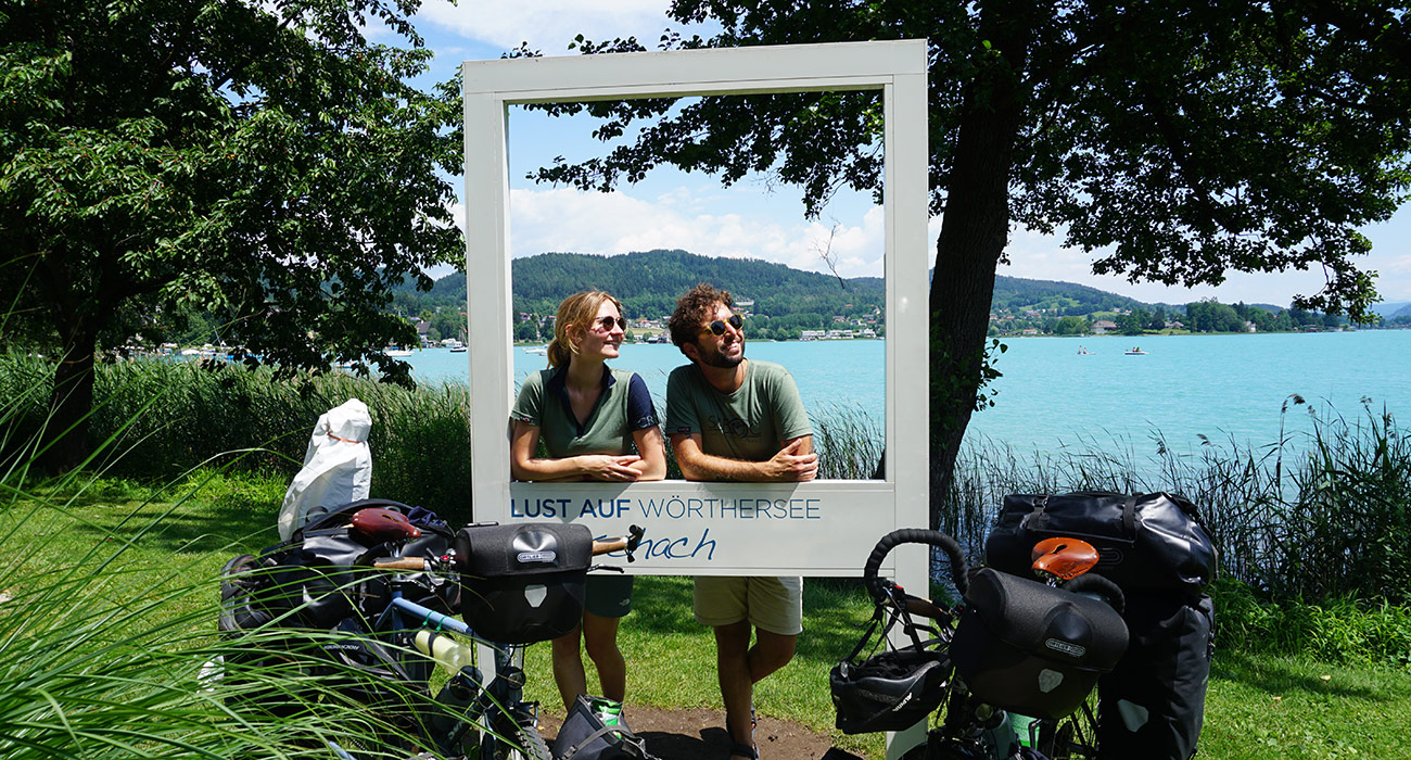 strayahead am Wörthersee - am Rad unterwegs mit Merino Shirts von SCROC